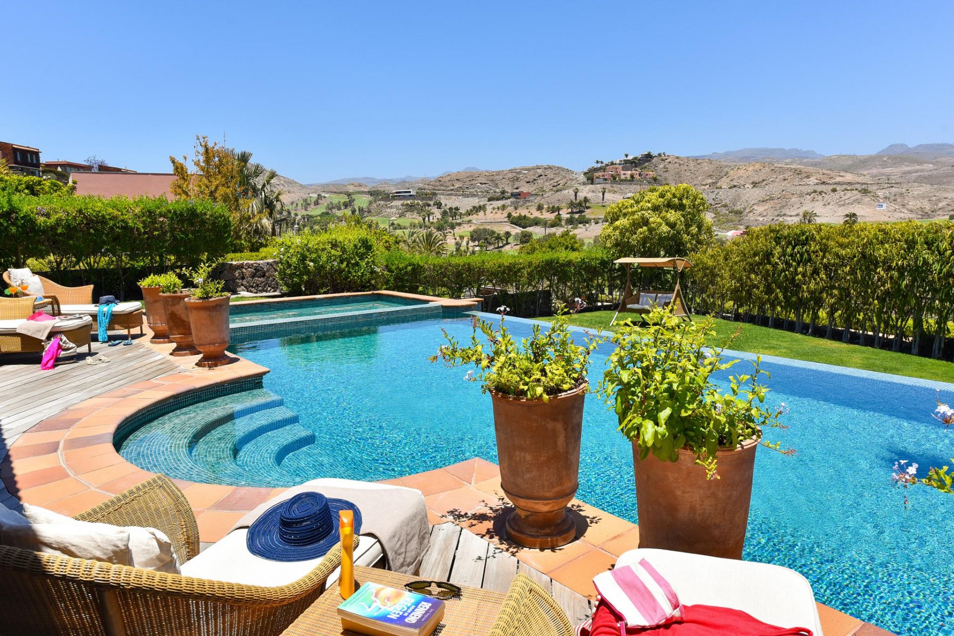 Villa La Canela avec piscine à Salobre Golf